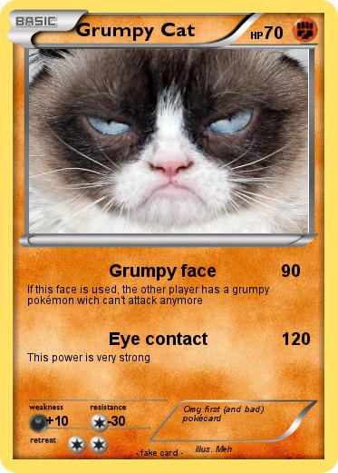 Pokemon Grumpy Cat