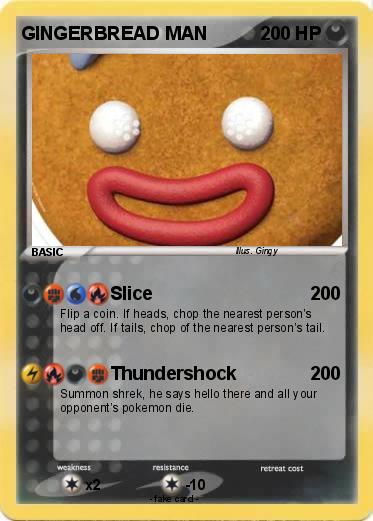 Pokemon GINGERBREAD MAN