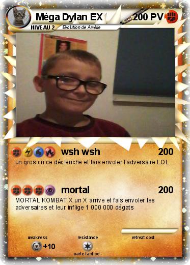 Pokemon Méga Dylan EX