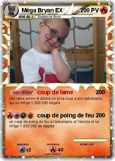 Pokemon Méga Bryan EX