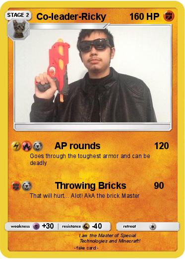 Pokemon Co-leader-Ricky