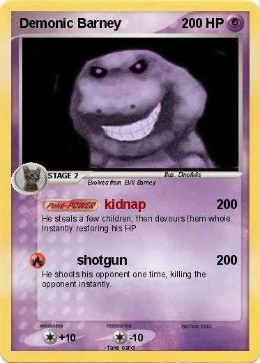 Pokemon Demonic Barney