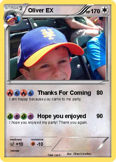 Pokemon Oliver EX