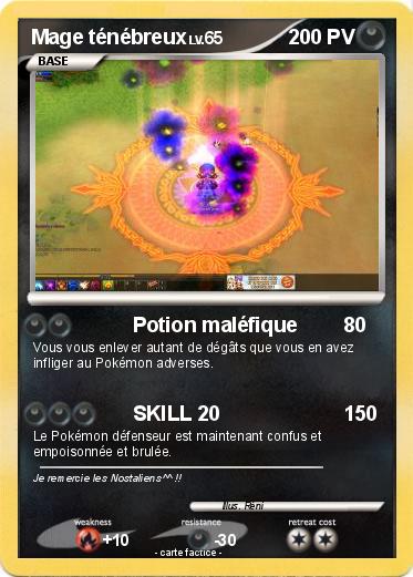 Pokemon Mage ténébreux