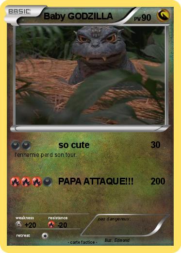 Pokemon Baby GODZILLA