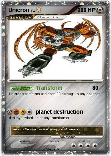 Pokemon Unicron