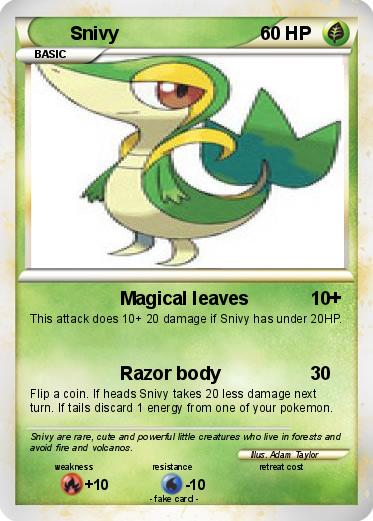 Pokemon Snivy
