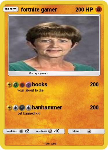 Pokemon fortnite gamer