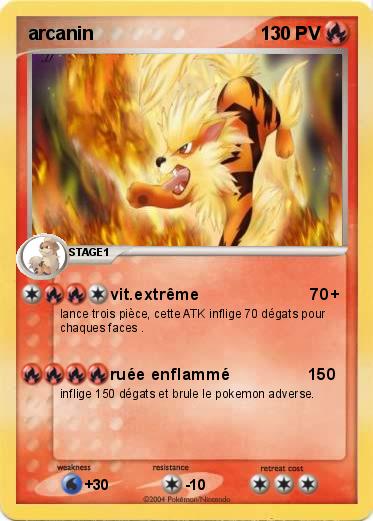 Pokemon arcanin