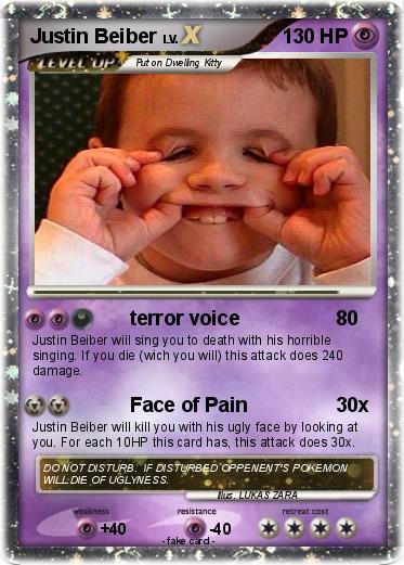 Pokemon Justin Beiber