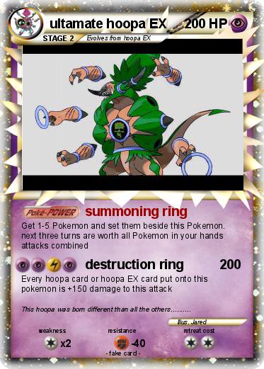 Pokemon ultamate hoopa EX