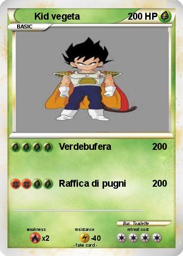 Pokemon Kid vegeta