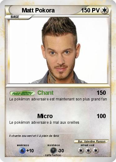 Pokemon Matt Pokora