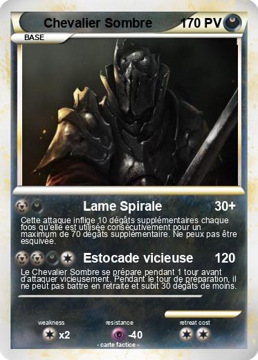 Pokemon Chevalier Sombre