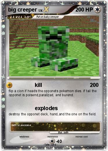 Pokemon big creeper