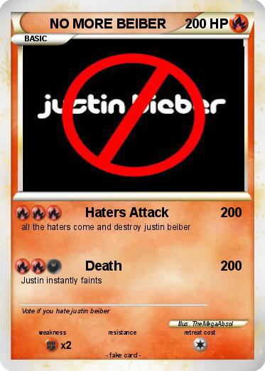 Pokemon NO MORE BEIBER