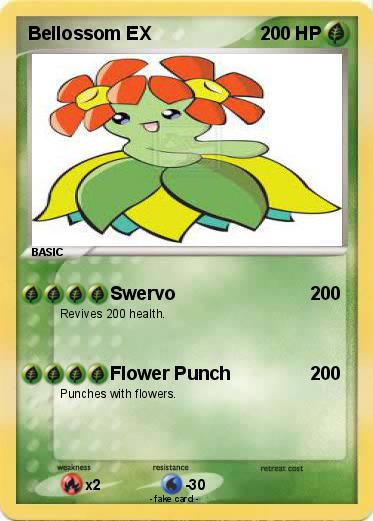 Pokemon Bellossom EX