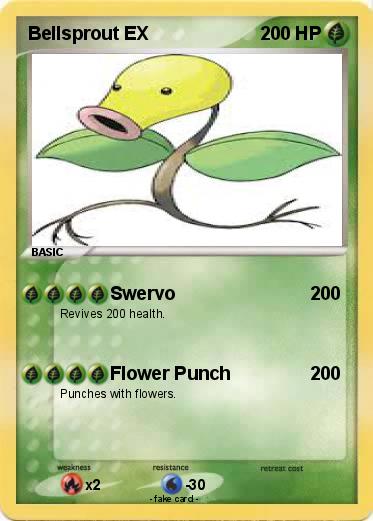 Pokemon Bellsprout EX
