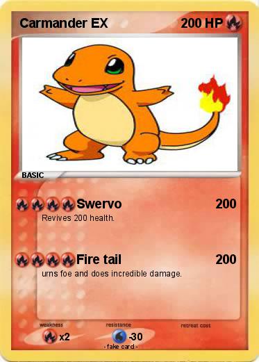 Pokemon Carmander EX