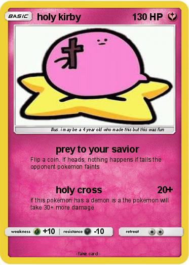 Pokemon holy kirby