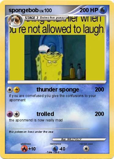 Pokemon spongebob
