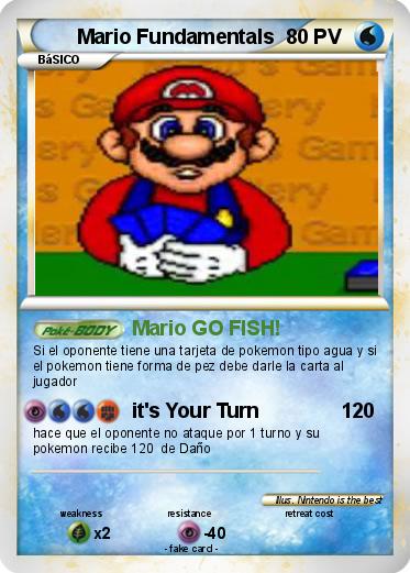 Pokemon Mario Fundamentals