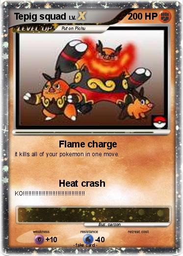 Pokemon Tepig squad