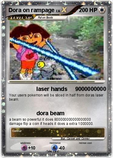 Pokemon Dora on rampage