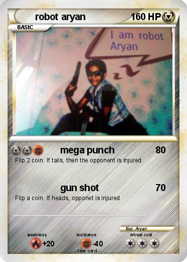 Pokemon robot aryan