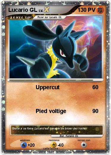 Pokemon Lucario GL