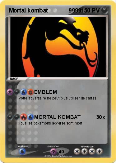 Pokemon Mortal kombat             9999