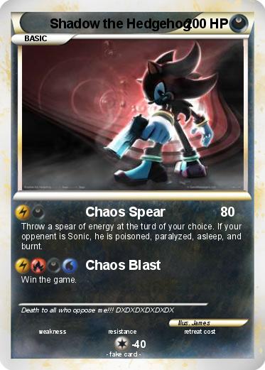 Pokemon Shadow the Hedgehog