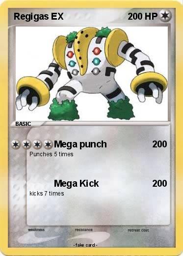 Pokemon Regigas EX