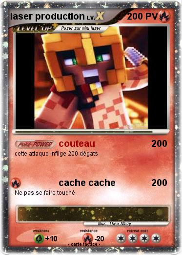 Pokemon laser production