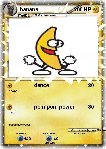 Pokemon banana