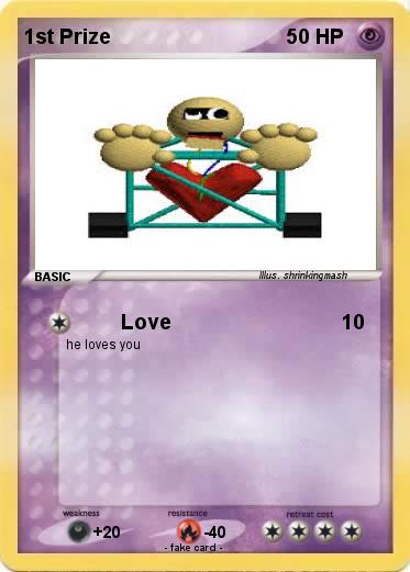 Pokemon 1st Prize