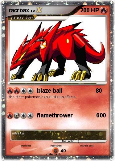Pokemon racroax