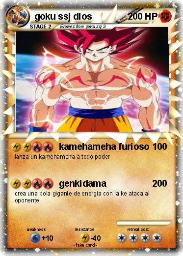 Pokemon goku ssj dios