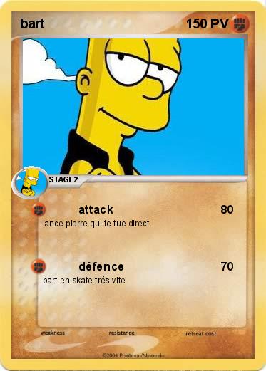 Pokemon bart