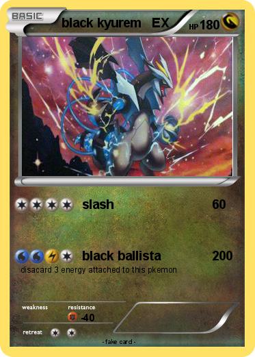 Pokemon black kyurem   EX