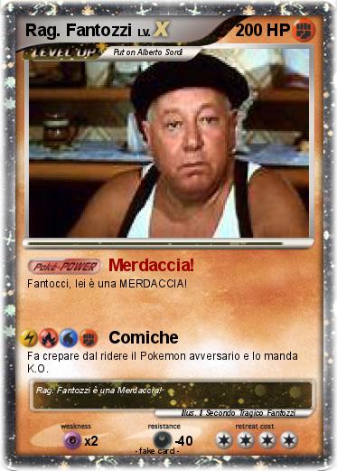 Pokemon Rag. Fantozzi