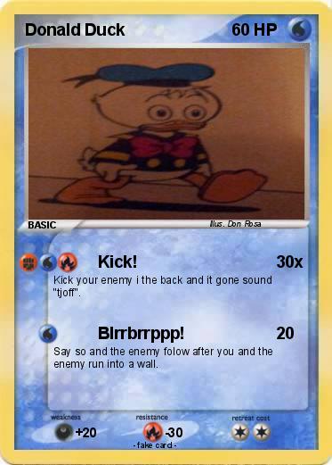 Pokemon Donald Duck