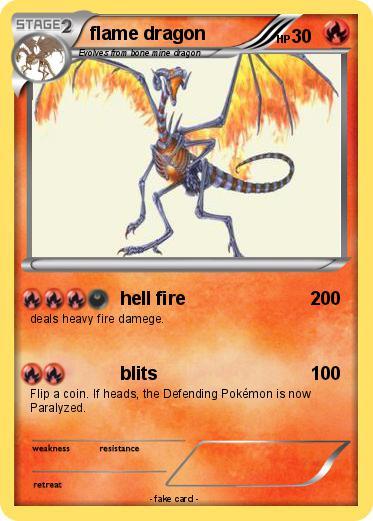 Pokemon flame dragon