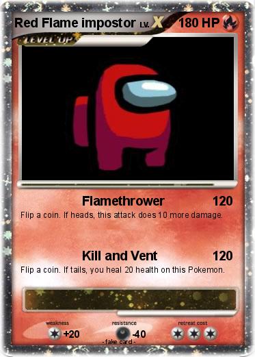 Pokemon Red Flame impostor