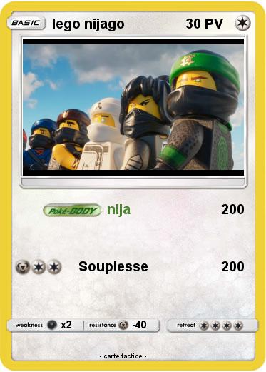 Pokemon lego nijago