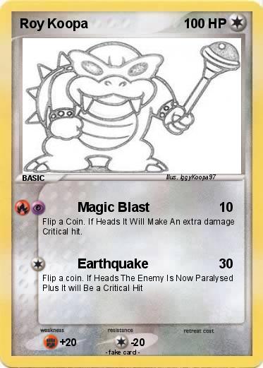 Pokemon Roy Koopa