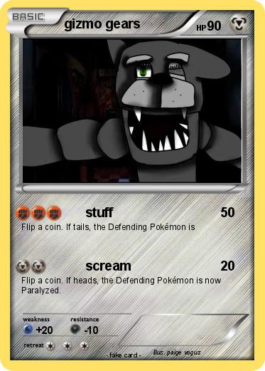 Pokemon gizmo gears