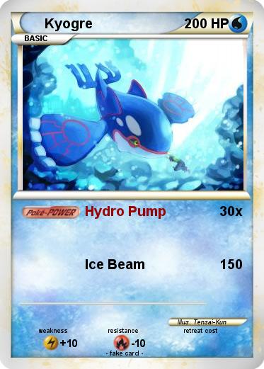 Pokemon Kyogre
