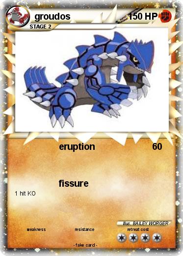 Pokemon groudos