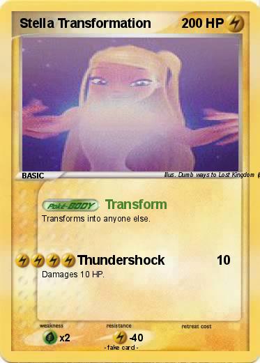 Pokemon Stella Transformation